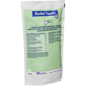 HARTMANN Desinfektionstücher Bacillol Tissues, 100 Tücher