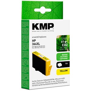 4011324001204 -  gelb Druckerpatrone kompatibel zu HP 364XL (CB325EE)