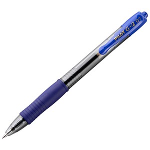 4902505163180 - PILOT G2 Gelschreiber blau transparent 04 mm Schreibfarbe blau 1 St