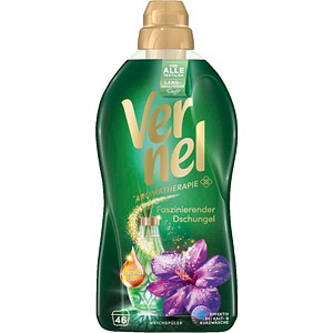 Vernel Aromatherapie Faszinierender Dschungel Weichspüler flüssig, 1,012 l