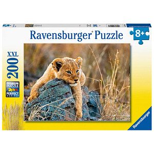 4005556129461 - Ravensburger Kinderpuzzle - Kleiner Löwe - 200 Teile Puzzle für Kinder ab 8 Jahren