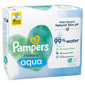 Pampers® Feuchttücher aqua Harmonie™, 192 St.