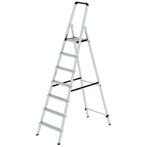 4031405112278 - MUNK Günzburger Steigtechnik Guenzburger Steigtechnik 11227 Aluminium Stufen-Stehleiter Arbeitshöhe (max) 375 m Silber 94 kg 4031405112278 - MUNK Günzburger Steigtechnik Guenzburger Steigtechnik 11227 Aluminium Stufen-Stehleiter Arbeitshöhe (max) 375 m Silber 94 kg