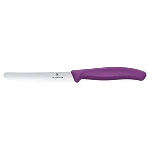 7613329191491 - VICTORINOX Frühstücksmesser Swiss Classic silber violett glatt Klinge 110 cm 1 St