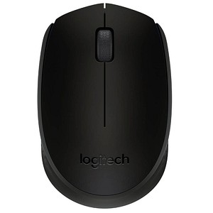 Logitech B170 Maus kabellos schwarz