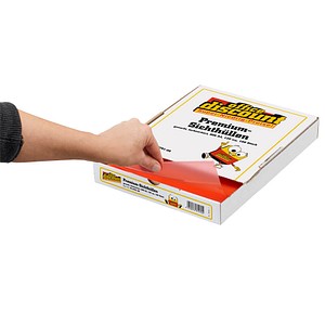 4250073815704 - Sichthüllen DIN A4 farbsortiert genarbt 012 mm 100 St
