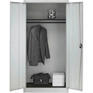 4250633302552 - Stahlschrank 790126A0 lichtgrau 950 x 500 x 1950 cm 4250633302552 mauser