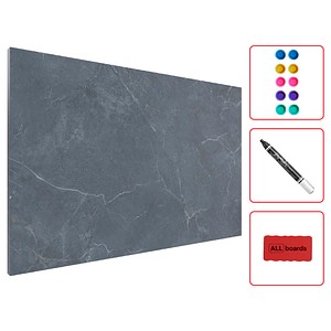 5902622416922 - Magnettafel Anthrazit Marmor 600 x 400 cm anthrazit 5902622416922 ALLboards 5902622416922 - Magnettafel Anthrazit Marmor 600 x 400 cm anthrazit 5902622416922 ALLboards