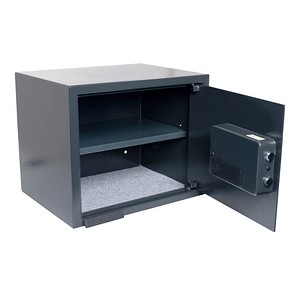 8717448054350 - Tresor 8054350 37 l 15kg dunkelgrau mit Elektronikschloss Metall 8717448054350 Pavo