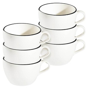 8680502091656 - 6 Kaffeetassen Modest Black Alzar weiß 03 l 8680502091656 6 Stück 8680502091656 - 6 Kaffeetassen Modest Black Alzar weiß 03 l 8680502091656 6 Stück