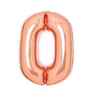 0194099074001 - Folienballon Medium Zahl 0 rosé 0194099074001 amscan 0194099074001 - Folienballon Medium Zahl 0 rosé 0194099074001 amscan