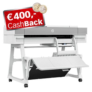 0196548313112 - Jetzt 100€ Cashback beim Kauf von Hardware und Tinte* HP DesignJet T950 Tintenstrahl-Großformatdrucker Plotter