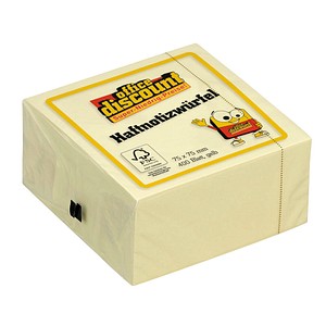 4250073819986 - Haftnotizen Standard gelb 1 Würfel