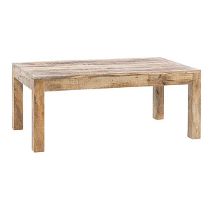 WOHNLING Couchtisch Massivholz mango 110,0 x 60,0 x 47,0 cm