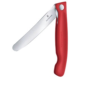 7613329191620 - VICTORINOX Frühstücksmesser Swiss Classic silber rot glatt Klinge 110 cm 7613329191620 - VICTORINOX Frühstücksmesser Swiss Classic silber rot glatt Klinge 110 cm