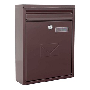 ROTTNER Briefkasten Como  T04564 dunkelbraun