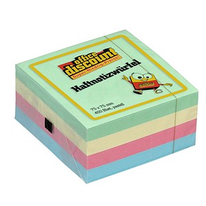 4250073820173 - pastell Haftnotizen Standard farbsortiert 1 Würfel