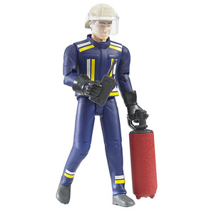 4001702601003 - 60100 Feuerwehrmann mit Zubehör Spielfigur 4001702601003 bruder