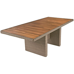 4041908131270 - Gartentisch Braga dunkelbraun rechteckig 1000 x 2200 x 750 cm 4041908131270 Garden Pleasure 4041908131270 - Gartentisch Braga dunkelbraun rechteckig 1000 x 2200 x 750 cm 4041908131270 Garden Pleasure