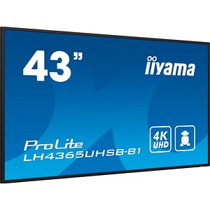 iiyama ProLite LH4365UHSB-B1 UHD-Display 108,0 cm (43,0 Zoll)