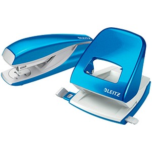 4002432396290 - Locher NeXXt 5008 und Heftgerät NeXXt 5502 im Set blau metallic