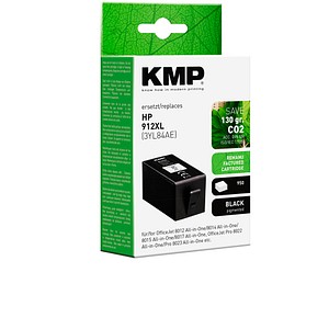 4011324001389 -  schwarz Druckerpatrone kompatibel zu HP 912XL (3YL84AE) 4011324001389 KMP