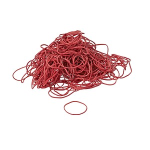 4250073814264 - Gummiringe rot Ø 40 cm 5000 g