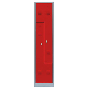 4061815520677 - Z-Spind feuerrot lichtgrau 525104 2 Schließfächer 415 x 500 x 1800 cm 4061815520677 LÜLLMANN 4061815520677 - Z-Spind feuerrot lichtgrau 525104 2 Schließfächer 415 x 500 x 1800 cm 4061815520677 LÜLLMANN