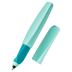 Pelikan Twist® Tintenroller neon mint 0,6 mm, Schreibfarbe: blau, 1 St.