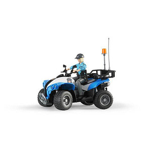 4001702630102 - Polizei-Quad mit Polizistin und Ausstattung Modellfahrzeug