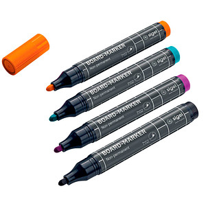 4004360802584 - Boardmarker BA011 Etui 4-farbig sortiert 2-3mm Rundspitze 4004360802584 4 Stück 4004360802584 - Boardmarker BA011 Etui 4-farbig sortiert 2-3mm Rundspitze 4004360802584 4 Stück