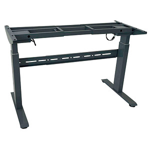 4250504566380 - elektrisch höhenverstellbares Schreibtischgestell schwarz ohne Tischplatte T-Fuß-Gestell schwarz 1300 - 1600 x 570 cm 425050 4250504566380 - elektrisch höhenverstellbares Schreibtischgestell schwarz ohne Tischplatte T-Fuß-Gestell schwarz 1300 - 1600 x 570 cm 425050
