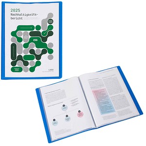 4009212065261 - Office Sichtbuch DIN A4 20 Hüllen blau 4009212065261 Pagna