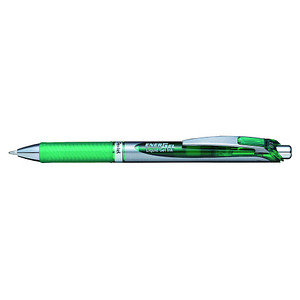 Pentel EnerGel BL80-DX Gelschreiber grün/silber 0,5 mm, Schreibfarbe: grün, 1 St.