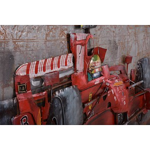 4041908127495 - Wandbild 3D Rennwagen 4041908127495 Garden Pleasure 4041908127495 - Wandbild 3D Rennwagen 4041908127495 Garden Pleasure