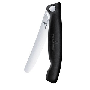7613329191637 - VICTORINOX Frühstücksmesser Swiss Classic silber schwarz glatt Klinge 110 cm 1 St