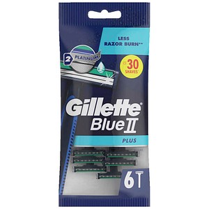 Gillette Blue II Plus Einwegrasierer 6 St.