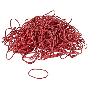 4250073814363 - Gummiringe rot Ø 40 cm 10000 g