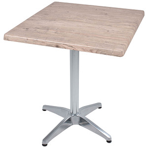 4041908126771 - BRENTA Bistrotisch Holz hellbraun 700 x 700 x 740 cm 4041908126771 Garden Pleasure