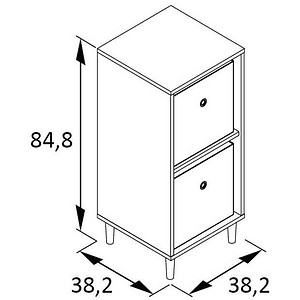 4027181125106 - Stapelregal SCHILDMEYER Torge Regal Breite 382 cm weiß B382cm H848cm T382cm FSC-zertifizierter Holzwerkstoff Regale
