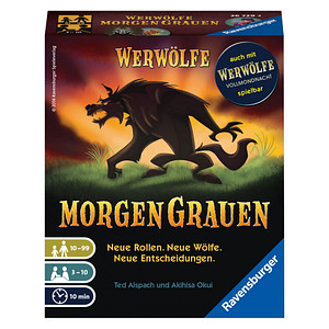 4005556267293 - Ravensburger 26729 - Werwölfe - MorgenGrauen Spielereihe ab 10 Jahren Gesellschaftsspiel für 3-10 Spieler Partyspiel