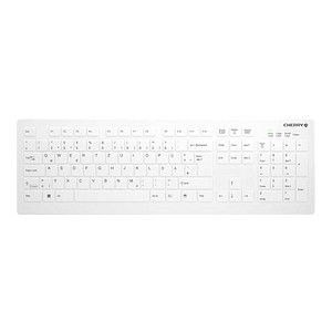 CHERRY AK-C8112 Medical Keyboard mit IP68 Hygiene-Tastatur kabellos weiß