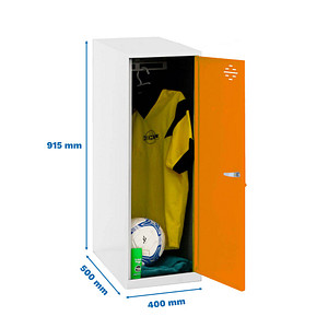 8425437118067 - Spind SIMONLOCKER DISM SINGLE weiß orange 8425437118067 1 Schließfach 400 x 500 x 915 cm 8425437118067 Simonrack 8425437118067 - Spind SIMONLOCKER DISM SINGLE weiß orange 8425437118067 1 Schließfach 400 x 500 x 915 cm 8425437118067 Simonrack