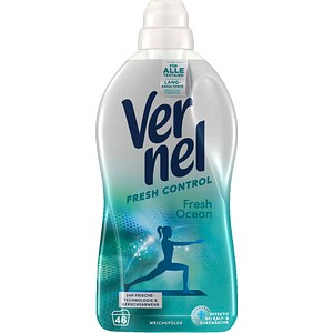 Vernel FRESH CONTROL Fresh Ocean Weichspüler flüssig, 1,012 l