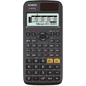 CASIO FX-87DE X Wissenschaftlicher Taschenrechner schwarz