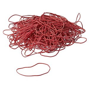 4250073814400 - Gummiringe rot Ø 65 cm 10000 g