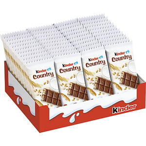 4008400264004 - Schokoriegel Kinder Country Packung mit 40 Einzelriegeln á 23 g