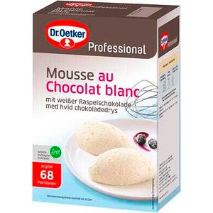 Dr. Oetker Mousse au Chocolat blanc  1,0 kg, 1 St.