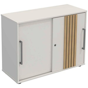 Kerkmann Sideboard Oxford, 13006036 weiß 100,0 x 40,0 x 75,0 cm, 1 St.