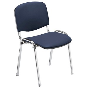 5901747563245 - Iso Besucherstühle blau Kunstleder 5901747563245 WCI01-R65Z-BBBV53-000328 - ISO 4L-CR V53 4 Stück